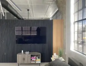Accent Wall and Baseboards in Salt Lake City