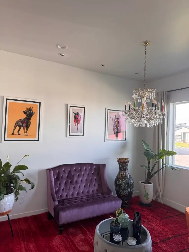 Artwork Hanging and Light Fixture Installation in Bountiful