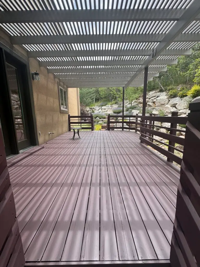 Deck Refinishing in Bountiful